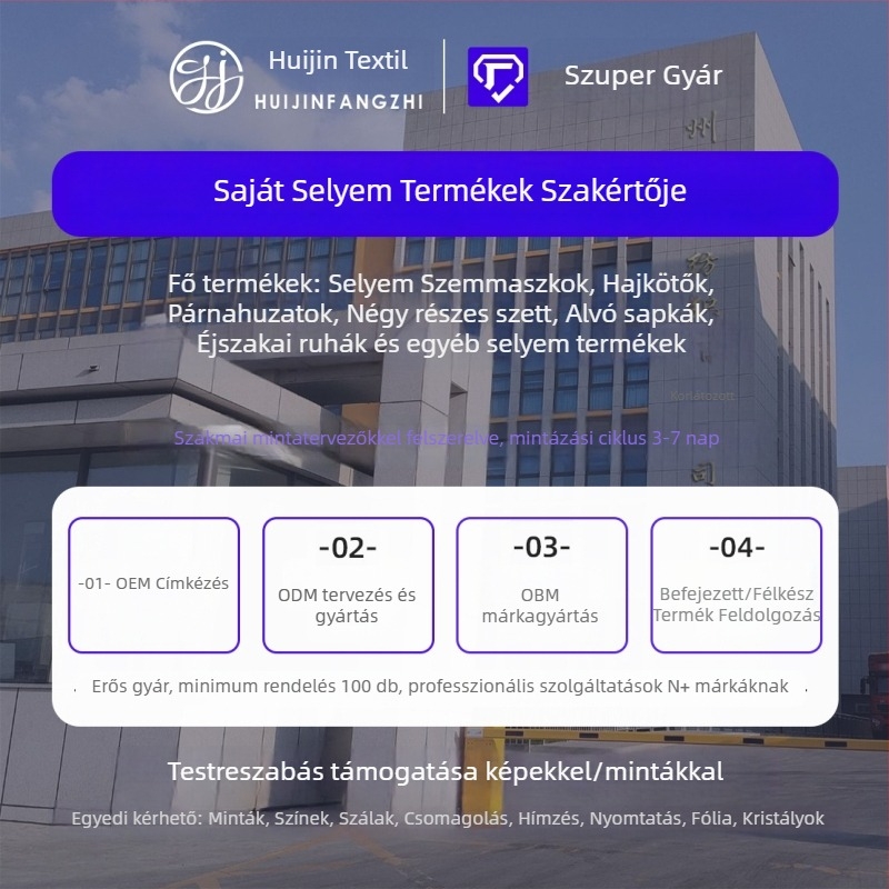 Mulberry selyem párnahuzat, 100% selyem, szatén szövés, 120 szál/inch, reaktív színezés