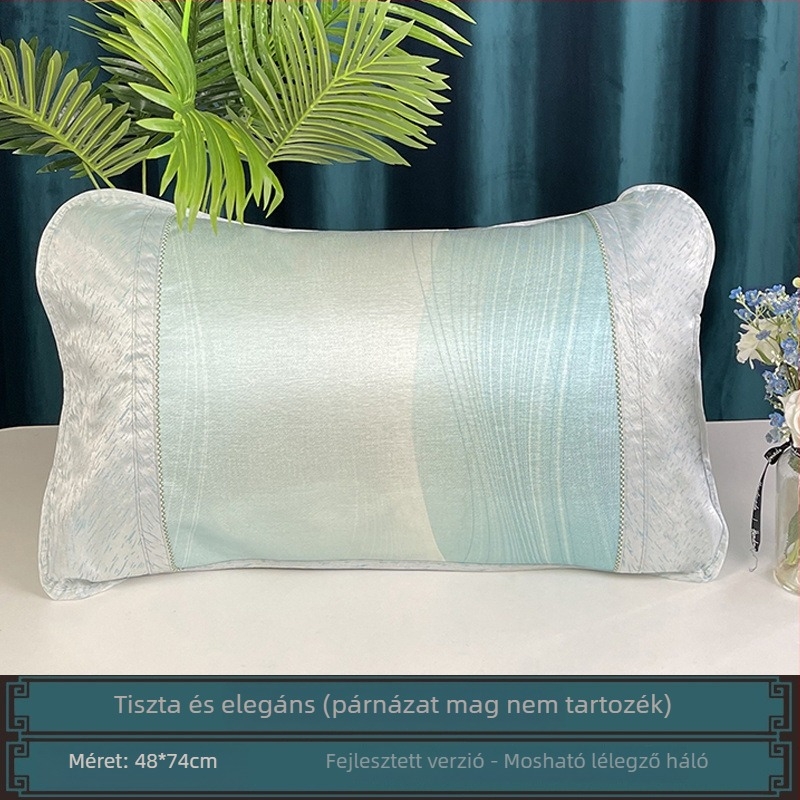 Jégselyem párnahuzat készlet, pár hűsítő párnahuzat 48×74 cm, gyerekeknek nyárra, aranyos dizájn