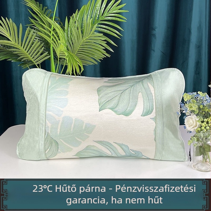 Jégselyem párnahuzat készlet, pár hűsítő párnahuzat 48×74 cm, gyerekeknek nyárra, aranyos dizájn