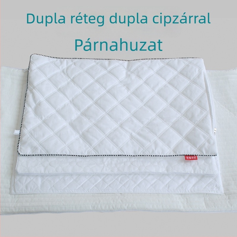 Pima pamut párnahuzat, jacquard szövés, félszínű nyomtatás és színezés