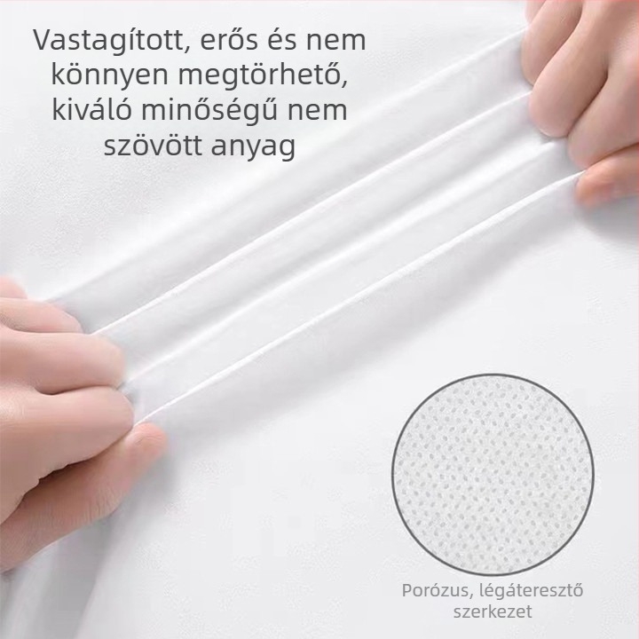 Egyszer használatos ágytakaró kozmetikai szalonok számára, 100 db, légáteresztő nem szőtt anyag