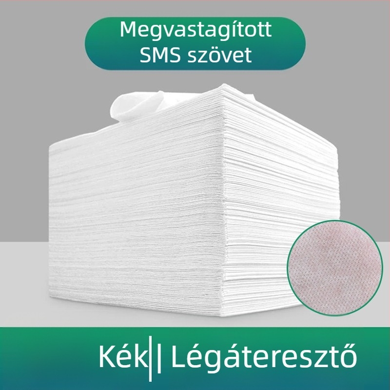 Egyszer használatos ágytakaró kozmetikai szalonok számára, 100 db, légáteresztő nem szőtt anyag