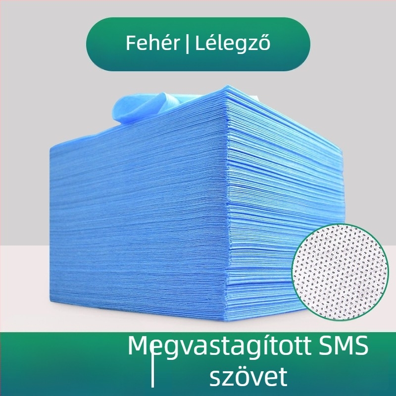 Egyszer használatos ágytakaró kozmetikai szalonok számára, 100 db, légáteresztő nem szőtt anyag