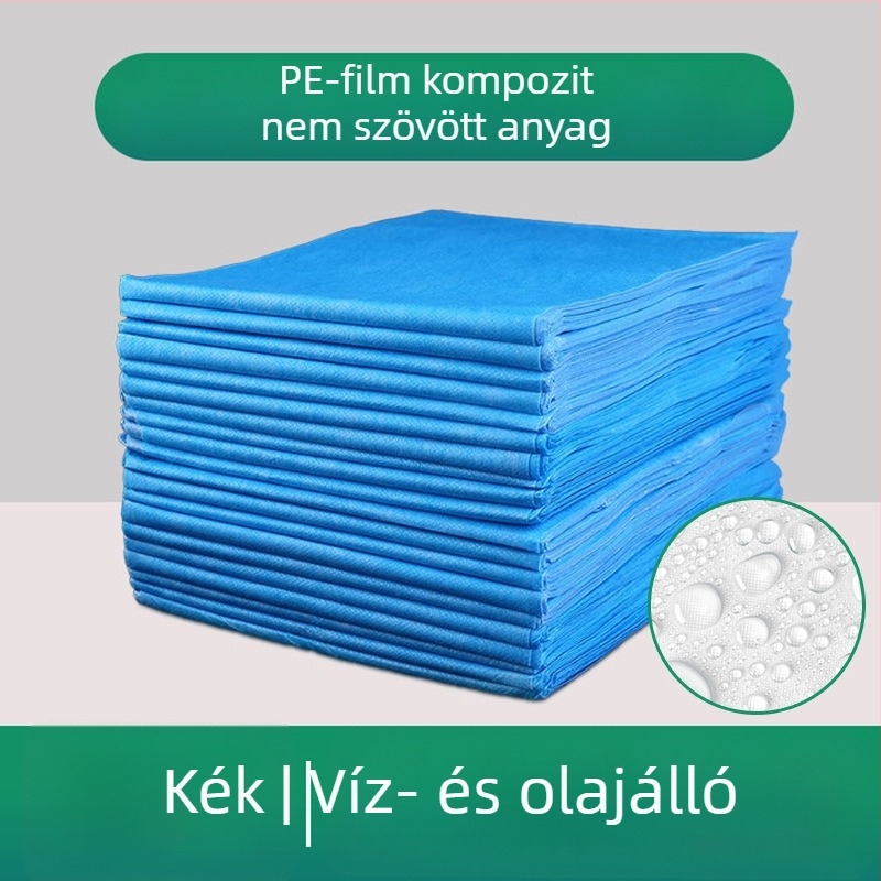 Egyszer használatos ágytakaró kozmetikai szalonok számára, 100 db, légáteresztő nem szőtt anyag