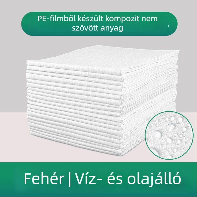 Egyszer használatos ágytakaró kozmetikai szalonok számára, 100 db, légáteresztő nem szőtt anyag