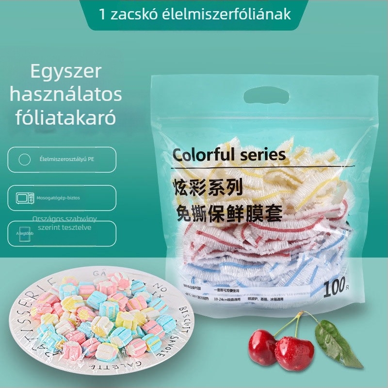Falihoz rögzíthető fóliatároló doboz, PS műanyag, 2 L kapacitás, porvédett, modern minimalist design