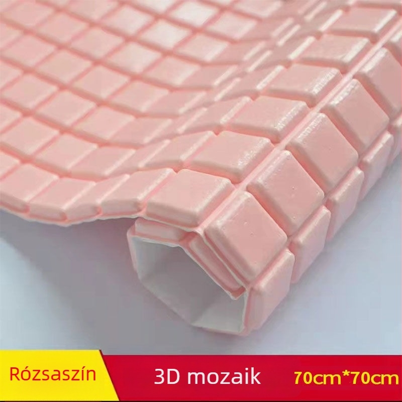 Nappalira és TV-háttérhez készült fali matrica – vízálló, egyszínű, modern minimalist stílus