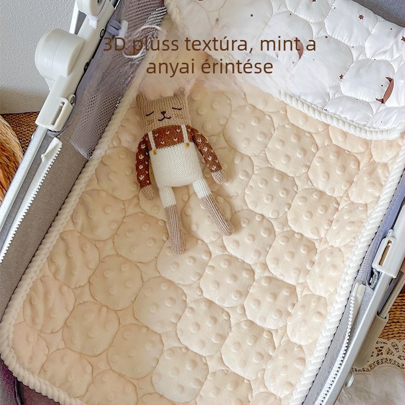 Babakocsi ülőpárnája – pamutból, 0–1 éveseknek, baba pozicionáló matrac