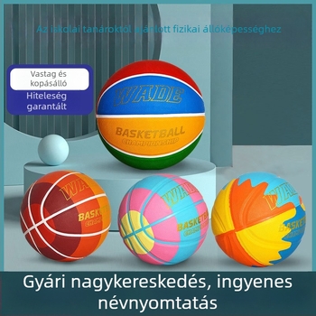 Gumi edzőkosárlabda logónyomtatással és testreszabással, alkalmas kosárlabda, futball és röplabda számára