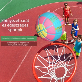 Gumi edzőkosárlabda logónyomtatással és testreszabással, alkalmas kosárlabda, futball és röplabda számára