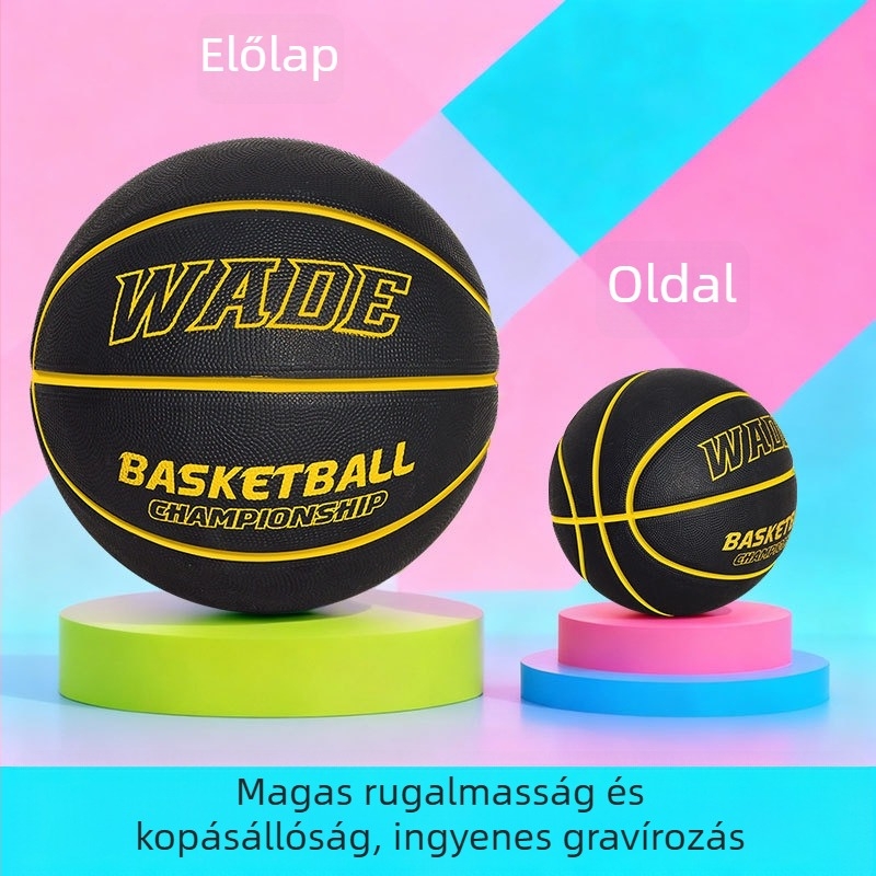 Gumi edzőkosárlabda logónyomtatással és testreszabással, alkalmas kosárlabda, futball és röplabda számára