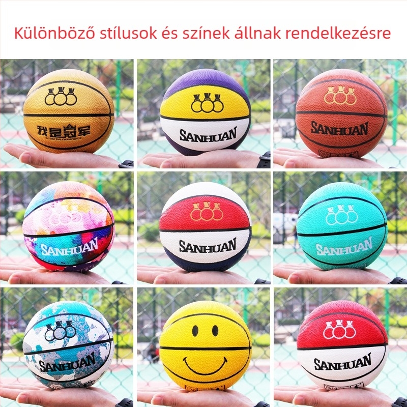 Three Rings No. 1 mini kosárlabda — kreatív tevékenység emlék, kis ajándék, lézergravírozott