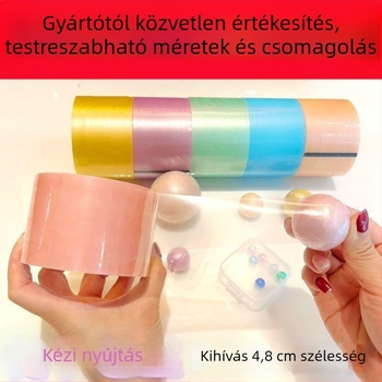 Dekompressziós szalag BOPP alapú, 50 μm vastagság, nyomtatott logó