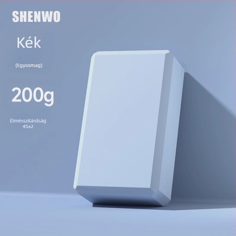 Jógablokk – magas sűrűségű, csúszásmentes habblokk otthoni edzéshez nőknek és gyerekeknek