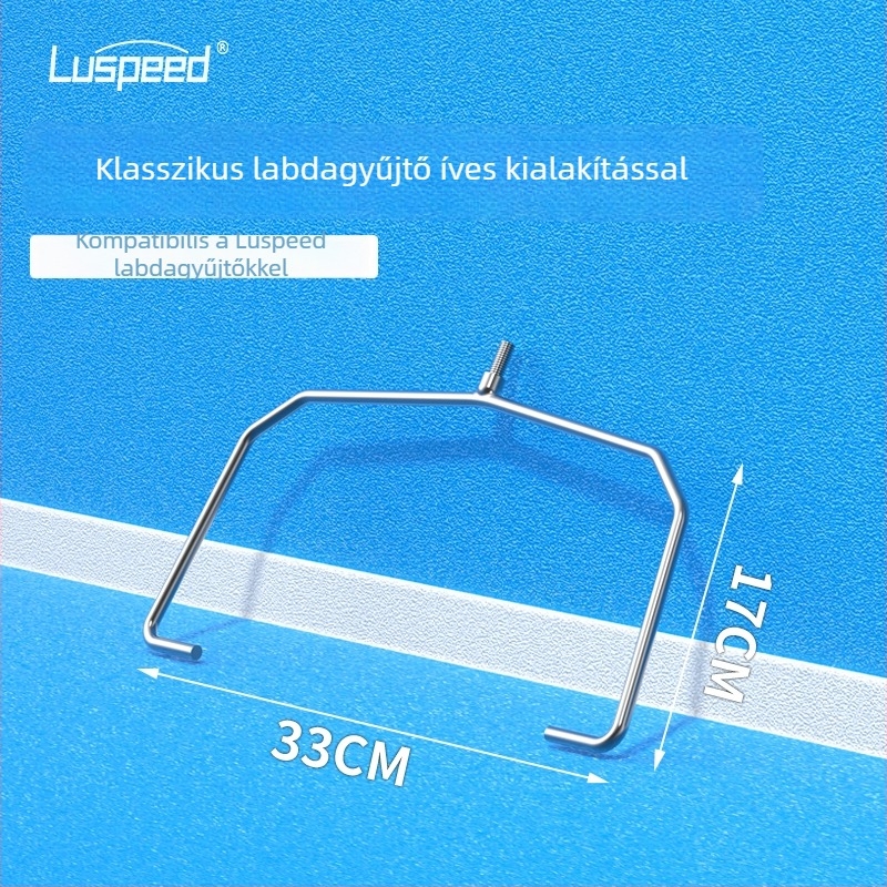 Könnyű teleszkópos teniszlabda-gyűjtő görgővel