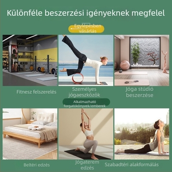 Jóga labda Linguang PVC, 60 g, nem felfújható — edzéshez és masszázshoz