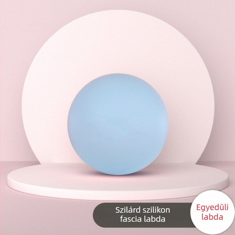 Miofasciális masszázslabda - szilikon, nem felfújható, vállak, nyak, lábak és hát számára
