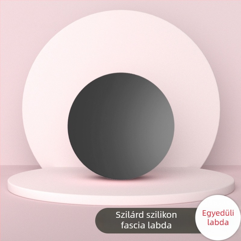 Miofasciális masszázslabda - szilikon, nem felfújható, vállak, nyak, lábak és hát számára