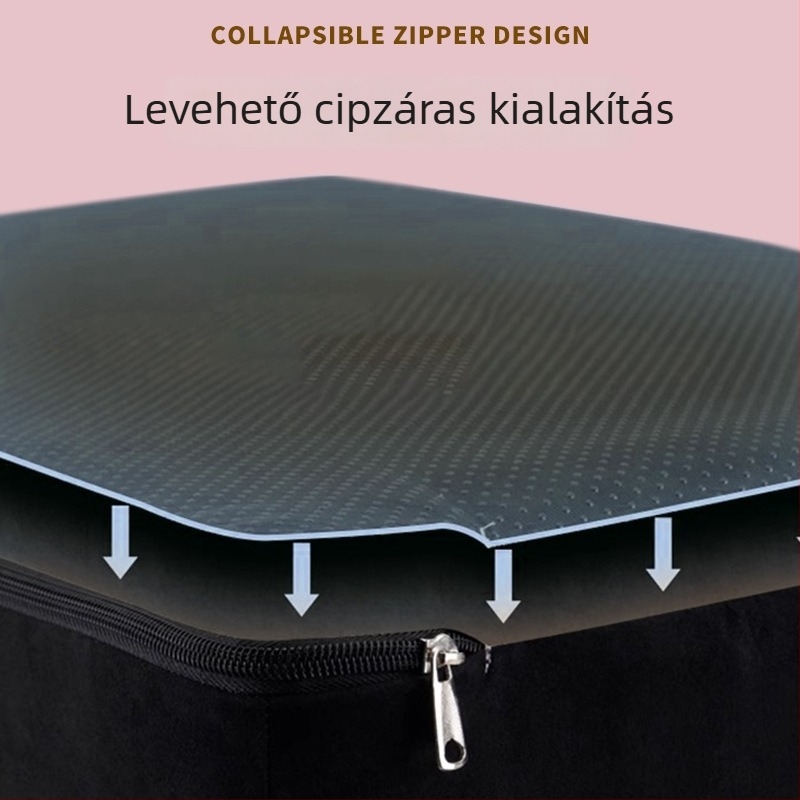 Kutya lépcső és ágy – velúr anyagú, levehető és mosható, háziállat rámpa