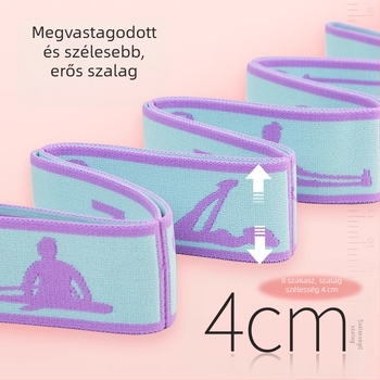 Ellenállás-szalag – rugalmas szalag rehabilitációhoz, lábizmok erősítéséhez, gyerekeknek és időseknek