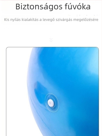 Jen Sang-hung PVC jóga labda – 900 g, felfújható, testreszabható, edzés és testformálásra