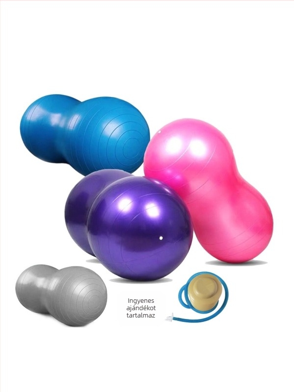 Jen Sang-hung PVC jóga labda – 900 g, felfújható, testreszabható, edzés és testformálásra