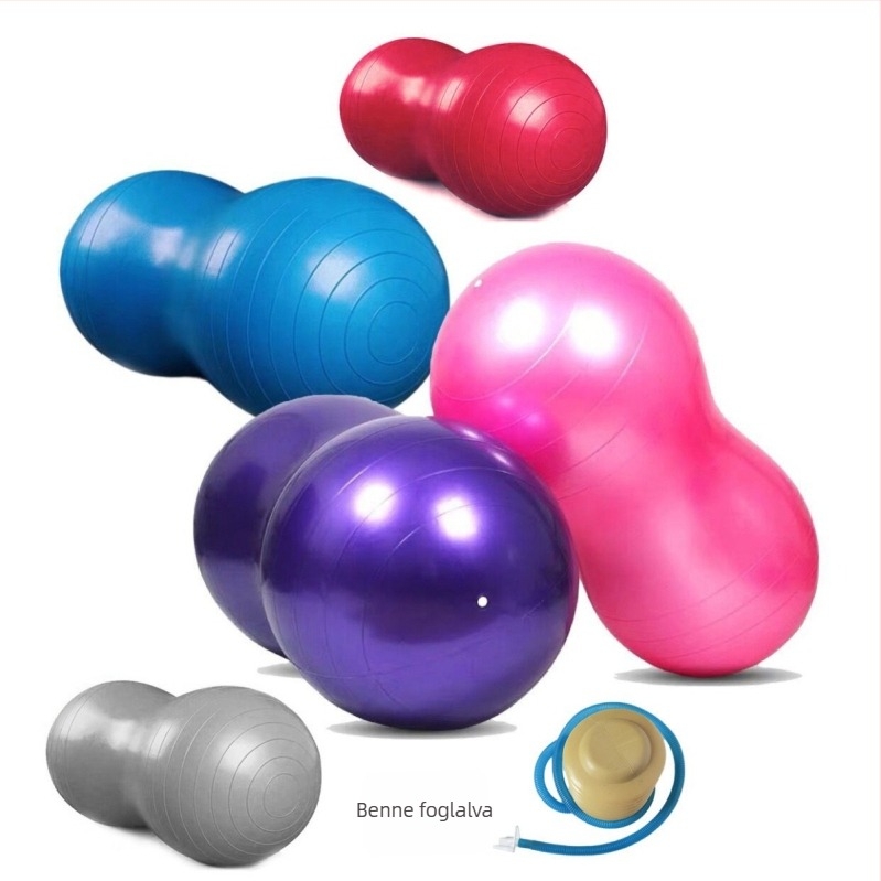 Jen Sang-hung PVC jóga labda – 900 g, felfújható, testreszabható, edzés és testformálásra