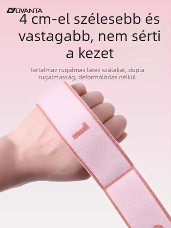 Ovanda gyermekeknek szóló balett-edzéshez tervezett elasztikus szalag, 12-szakaszos kialakítás