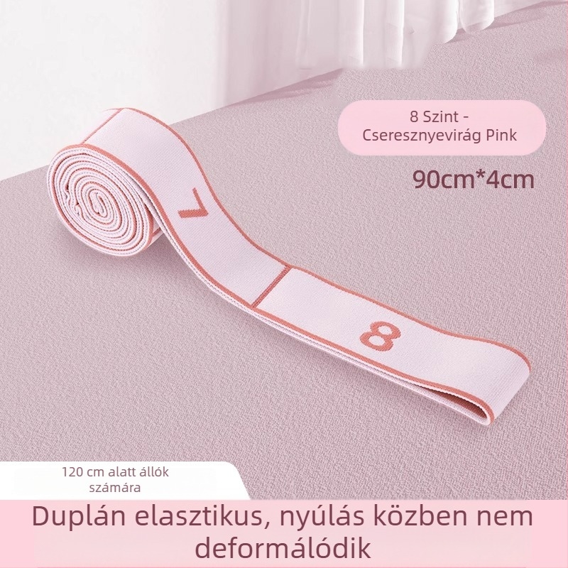 Ovanda gyermekeknek szóló balett-edzéshez tervezett elasztikus szalag, 12-szakaszos kialakítás