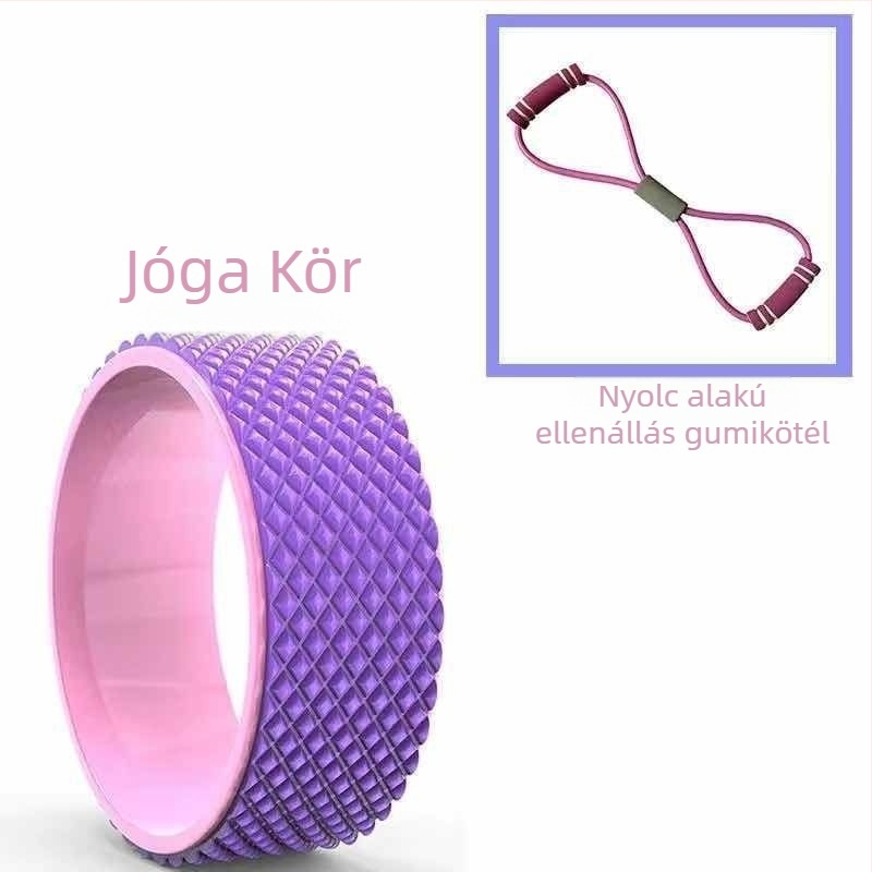 Jóga görgő a hátra és derékra nyújtáshoz — kezdőknek, hátrahajlításhoz és vállak nyitásához