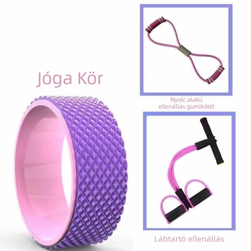 Jóga görgő a hátra és derékra nyújtáshoz — kezdőknek, hátrahajlításhoz és vállak nyitásához