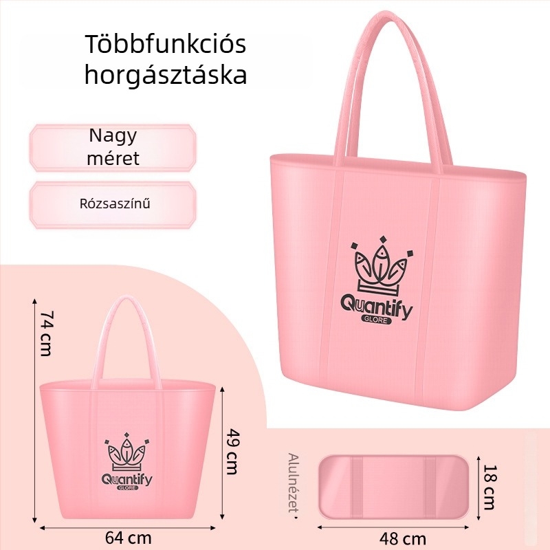 Horgász felszerelés tároló táska — Vászon, vízálló, összecsukható, hordozható