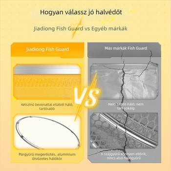 Jiajiaoni Minden-Egyben Gyorsan-Száradó Háló Vad Horgászat – Halőrzés