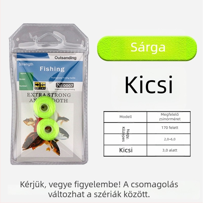 Úszós horgászkiegészítő készlet – (Márka: FISHERBON; Anyag: pamutszál; Eredet: Kína)
