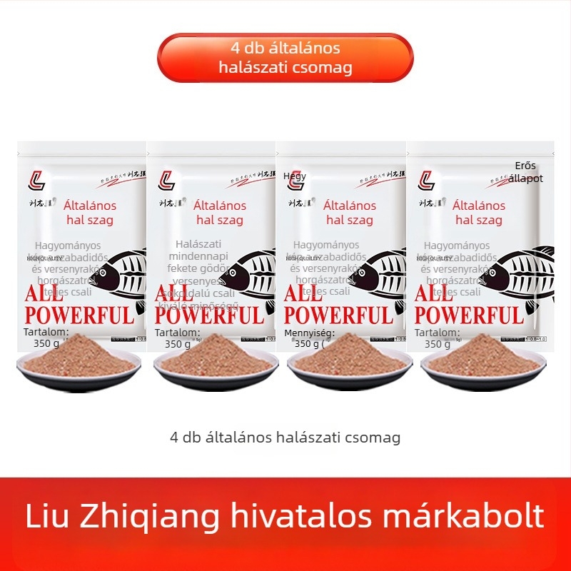 Keszeg etetőanyag – por formában, rezervoárhoz, Liu Zhiqiang