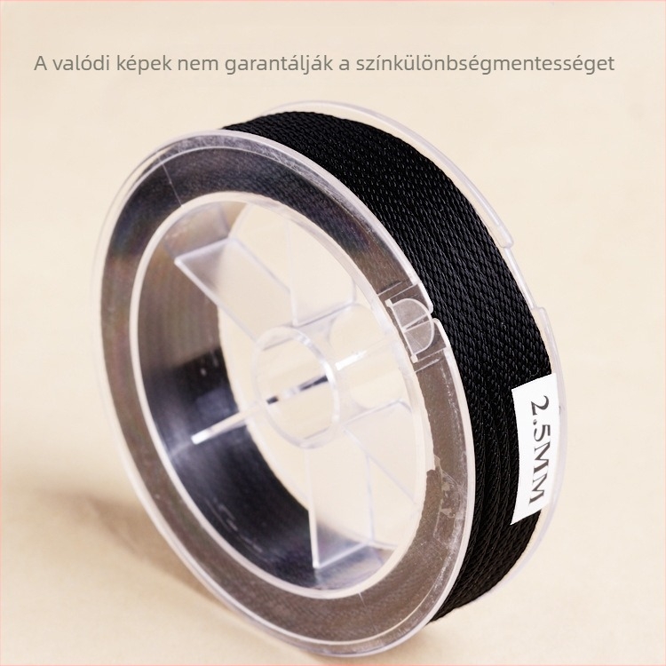 DIY szövött ékszerzsinór, nylon huzal, gépi szövés, eredeti dizájn