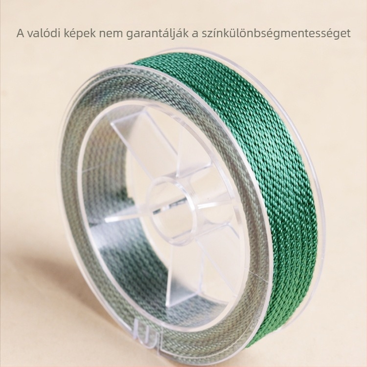 DIY szövött ékszerzsinór, nylon huzal, gépi szövés, eredeti dizájn