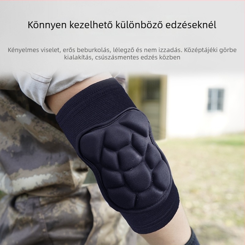 Térd- és könyökvédő készlet – Spandex, felnőttek, kosárlabda, 150 g, doboz 100 db