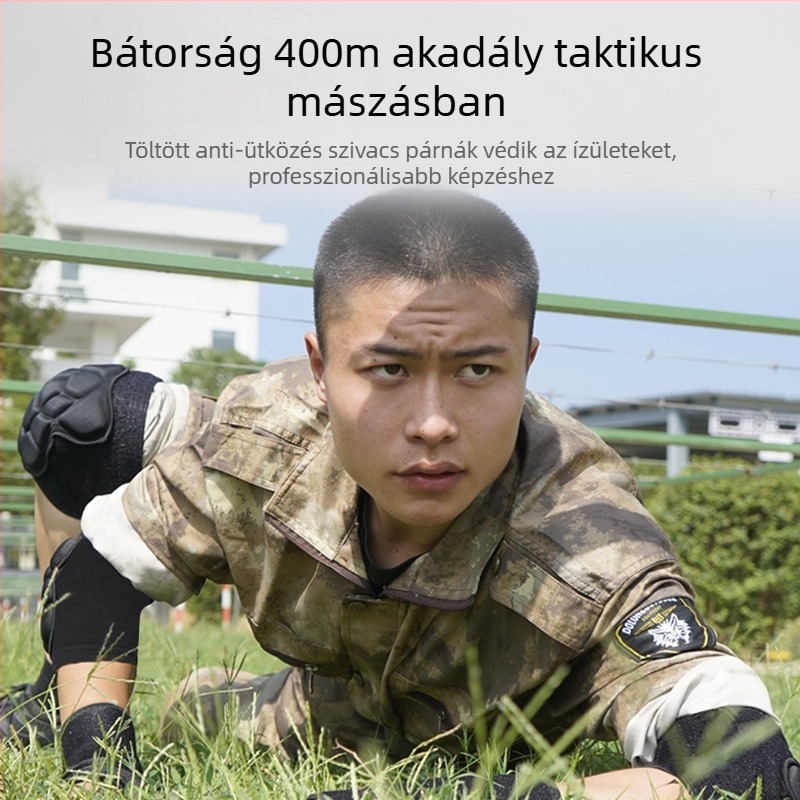 Térd- és könyökvédő készlet – Spandex, felnőttek, kosárlabda, 150 g, doboz 100 db