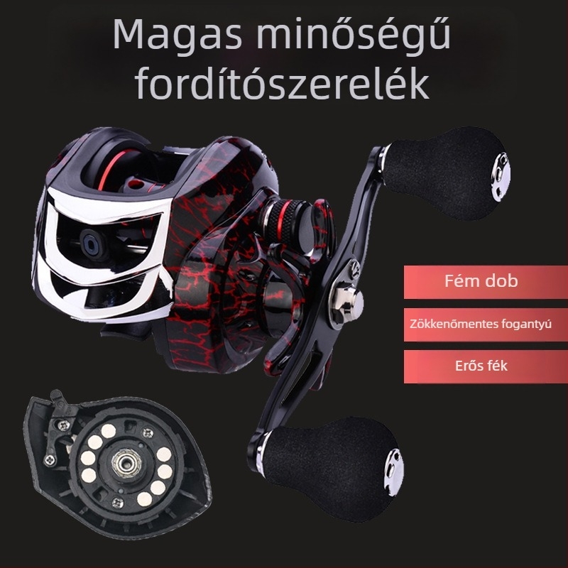 Golden Gun King vízcsepp típusú orsó castinghez, hosszú dobásokhoz, mikrocsalikhoz kompatibilis
