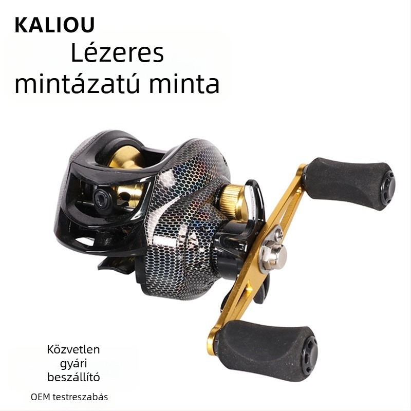 Golden Gun King vízcsepp típusú orsó castinghez, hosszú dobásokhoz, mikrocsalikhoz kompatibilis