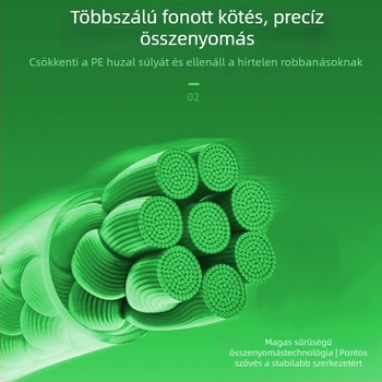 Shihe PE főzsinór, 0.8# szakítószilárdság, 100000 m hossz
