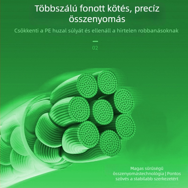 Shihe PE főzsinór, 0.8# szakítószilárdság, 100000 m hossz