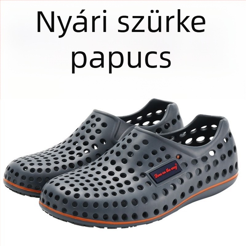 Férfi szandálok - gumitalppal, EVA felsőrésszel, légáteresztő, csúszásmentes, kopásálló