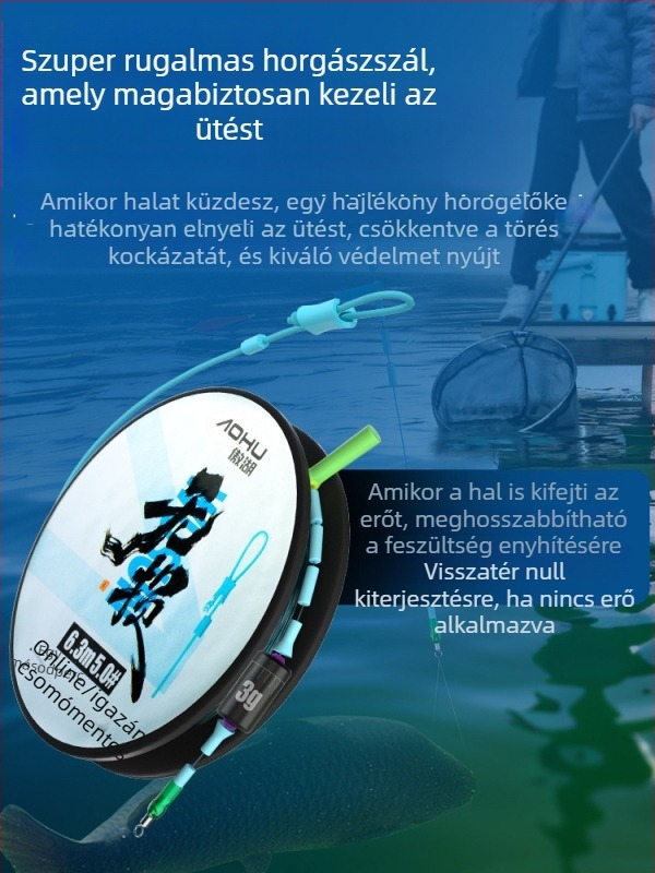 Aohu nylon fő zsinór – 400 db, csomagolva, kiváló szakítószilárdság