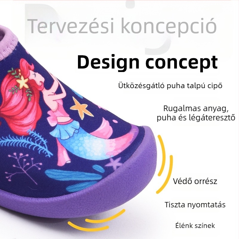 Cituo gyerekeknek szóló vízicsizma a víziparkhoz – uniszex, zselés talppal, csúszásmentes, nyár, rafting és patakmenti túrák