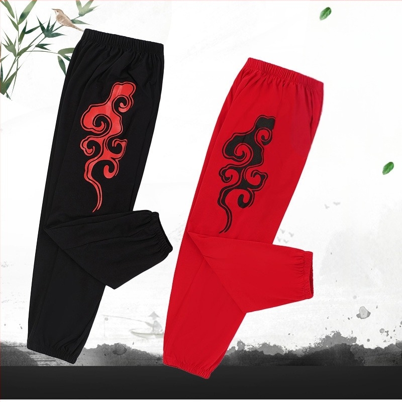 Gyerekeknek szóló harcművészeti nadrág, uniszex, 100% pamut anyagból, pamut bélésével, edzésre és önvédelemre