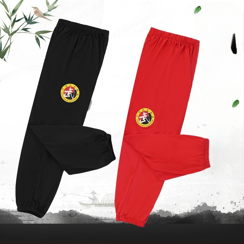 Gyerekeknek szóló harcművészeti nadrág, uniszex, 100% pamut anyagból, pamut bélésével, edzésre és önvédelemre