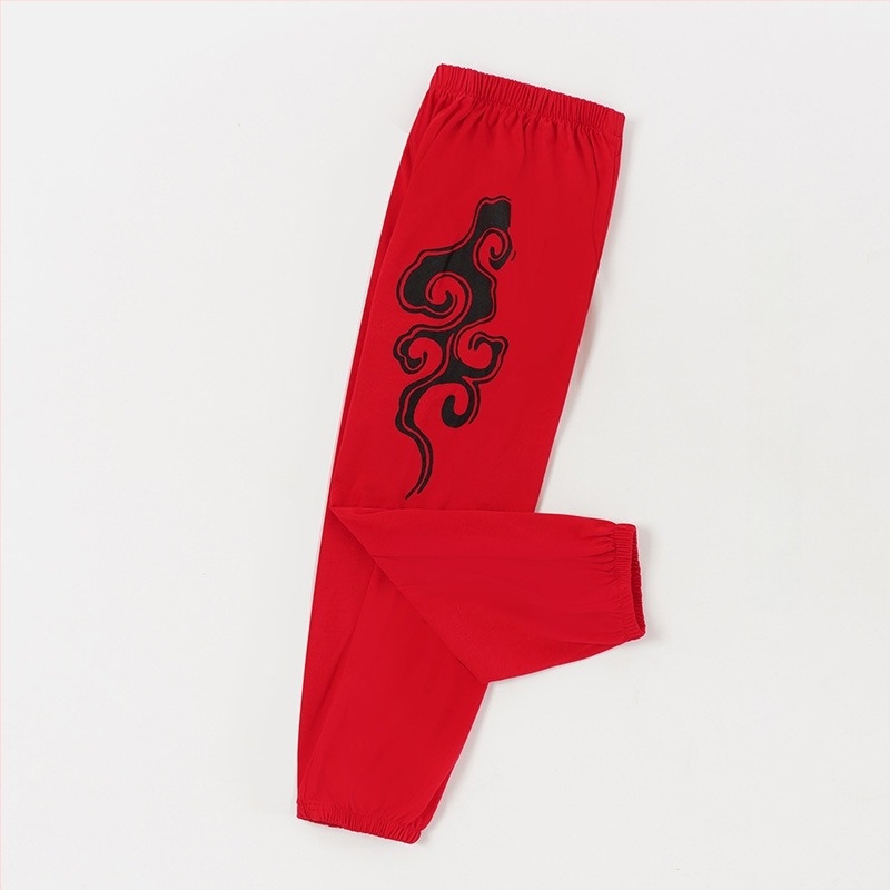 Gyerekeknek szóló harcművészeti nadrág, uniszex, 100% pamut anyagból, pamut bélésével, edzésre és önvédelemre