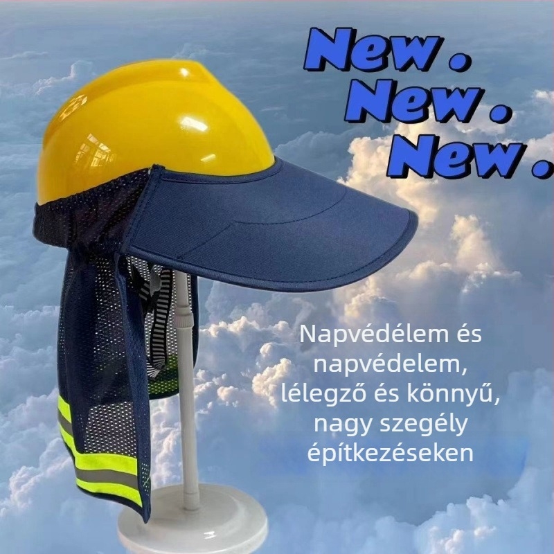 Gyerekeknek készült napvédő sapka nagy karimával, légáteresztő, duckbill-stílus